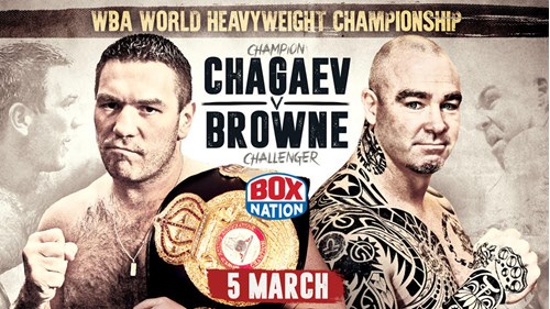BOXING: Chagaev vs. Brown & Douglas vs. Khurtsiidze 